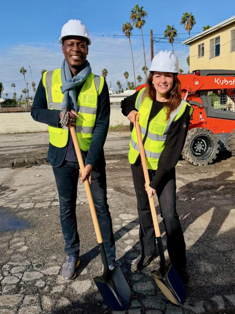 alycia belle ground breaking ceremony